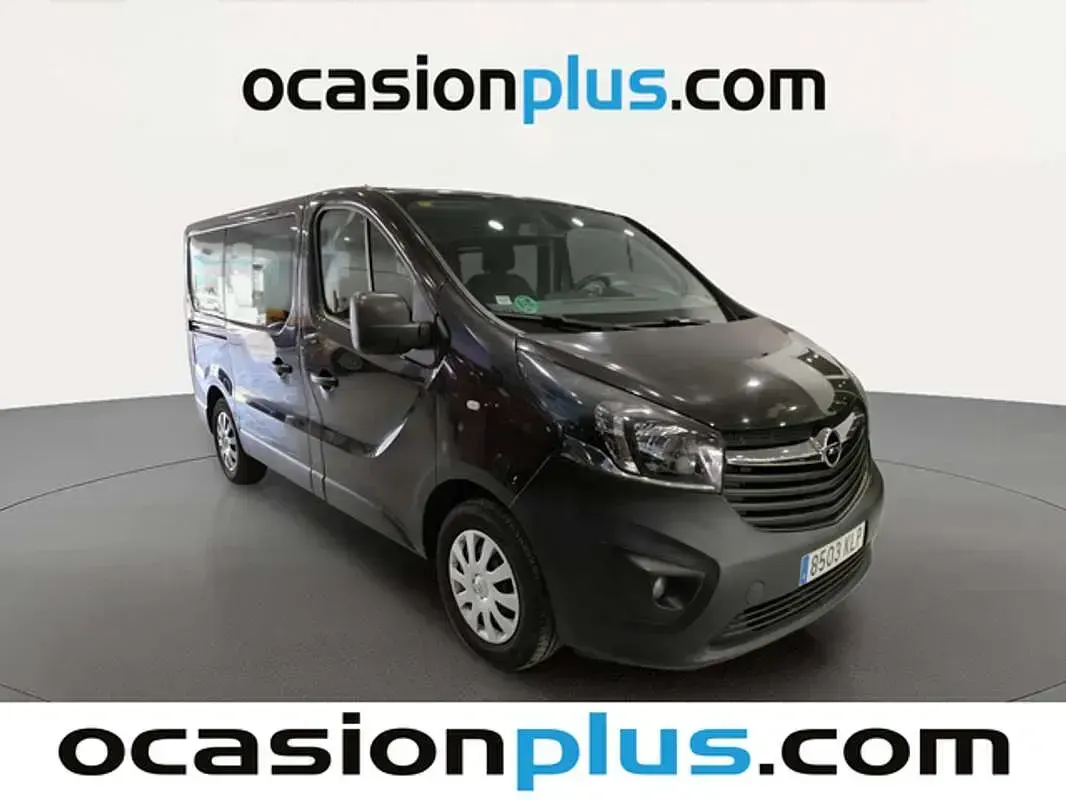 Usado Opel Vivaro S 125 CV (91 kW) 2018 Negro Monovolumen