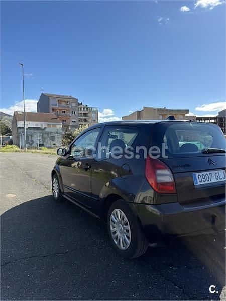 Usado Citroën C2 Furio 70 CV (51 kW) 2009 Negro Utilitario