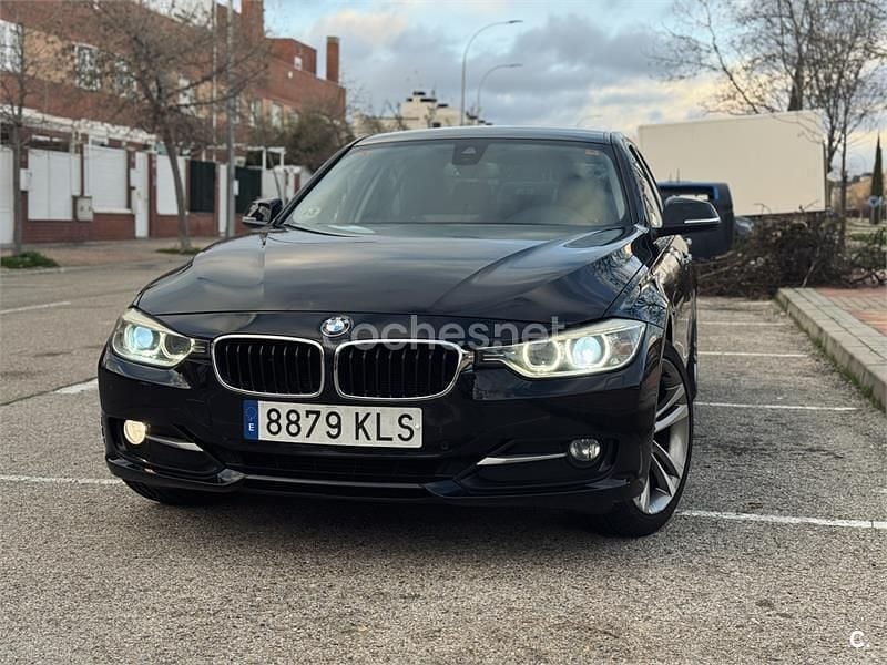 Usado BMW 320 Efficient Dynamics 184 CV (135 kW) 2012 Negro Berlina