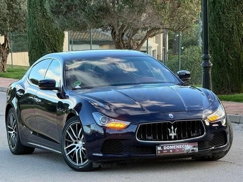 Usado Maserati Ghibli 410 CV (301 kW) 2014 Azul Berlina