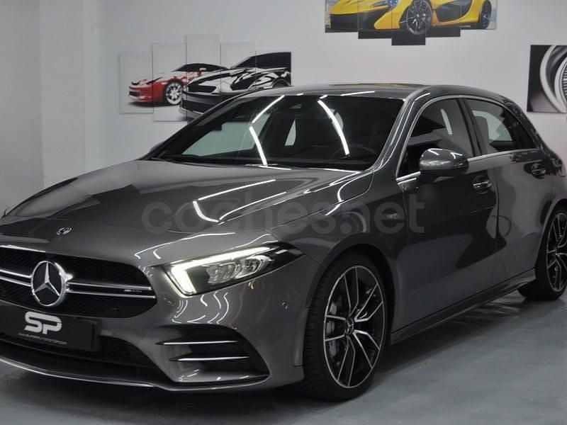 Usado Mercedes A35 AMG 306 CV (225 kW) 2019 Gris / plata Berlina