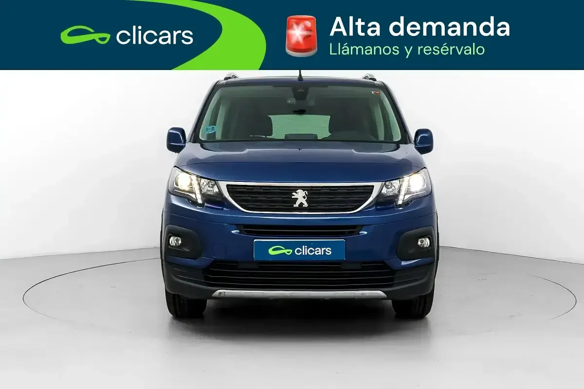 Usado Peugeot Rifter Allure 131 CV (96 kW) 2018 Azul Monovolumen