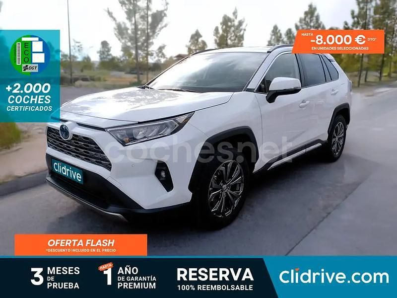 Blanco Usado 2023 Toyota RAV4 Hybrid Advance SUV | 35.390 € (Precio justo) - Imagen 1/3