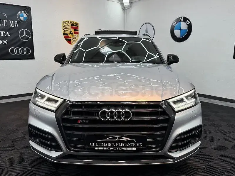 Usado Audi SQ5 S-Line 354 CV (260 kW) 2019 Gris / plata SUV