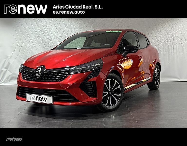 Rojo Usado 2024 Renault Clio V Techno Berlina | 19.900 € (Un poco caro) - Imagen 1/4