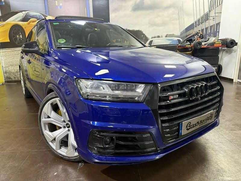 Usado Audi SQ7 435 CV (319 kW) 2017 Azul SUV