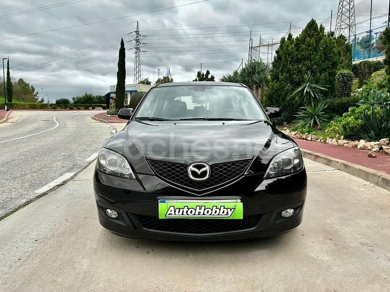 Negro Usado 2007 Mazda 3 Sportive Berlina | 3950 € (Buen precio) - Imagen 1/4