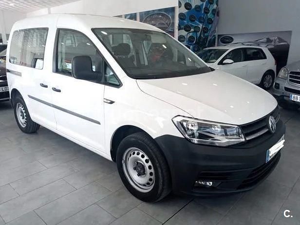 Usado VW Caddy Edition 102 CV (75 kW) 2018 Blanco Monovolumen