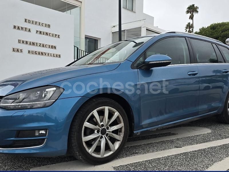 Azul Usado 2016 VW Golf Sportsvan Advance Monovolumen | 13.500 € - Imagen 1/4