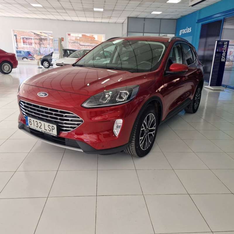 Rojo lucid Usado 2021 Ford Kuga Titanium SUV | 28.990 € (Caro) - Imagen 1/4
