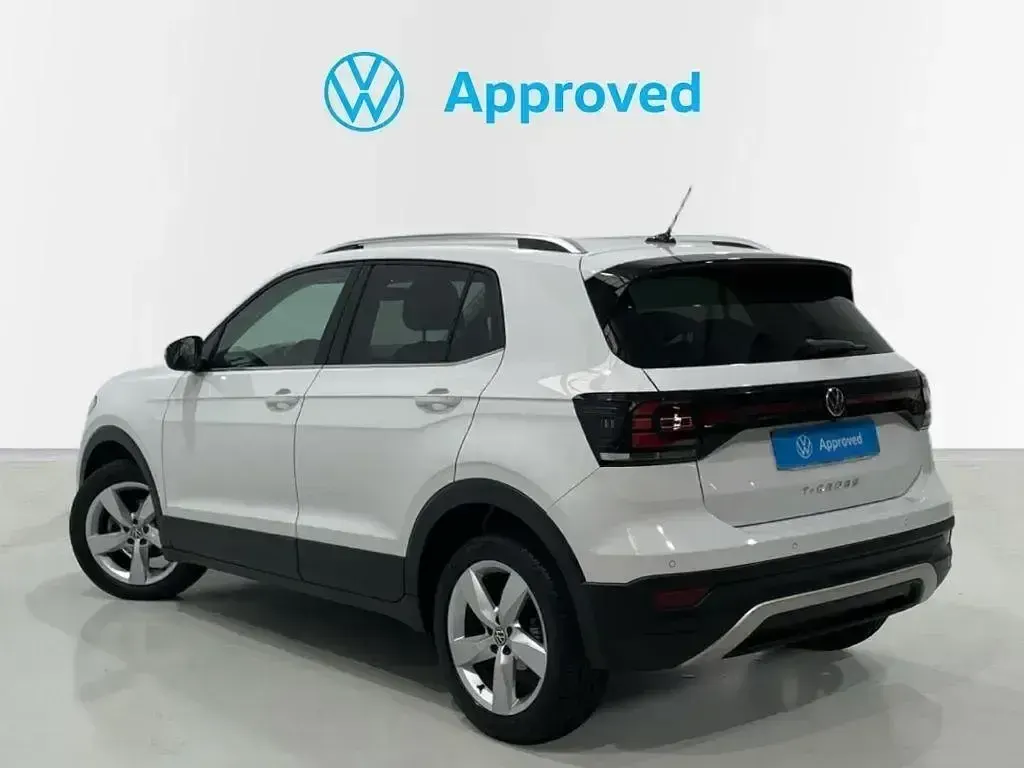 Usado VW T-Cross Sportline 110 CV (80 kW) 2022 Blanco SUV