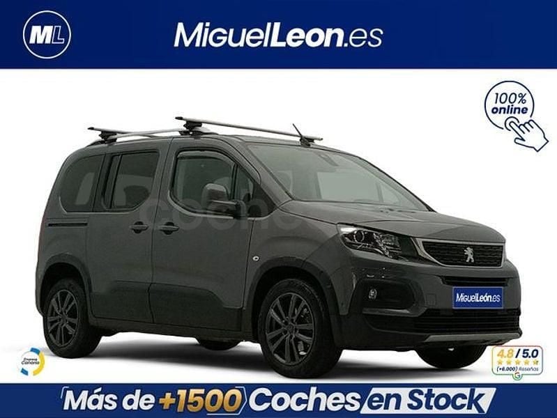 Usado Peugeot Rifter Allure 130 CV (95 kW) 2019 Gris / plata Monovolumen