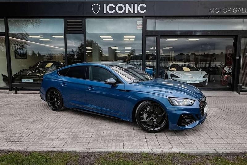 Usado Audi RS5 Sportback Performance 470 CV (345 kW) 2025 Azul Berlina