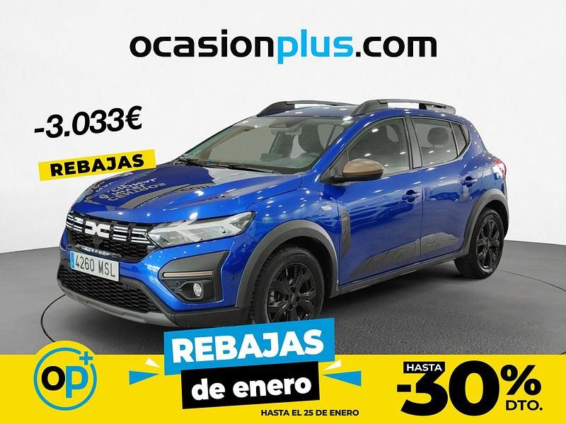 Azul Usado 2024 Dacia Sandero Extreme Utilitario | 16.500 € (Precio justo) - Imagen 1/4