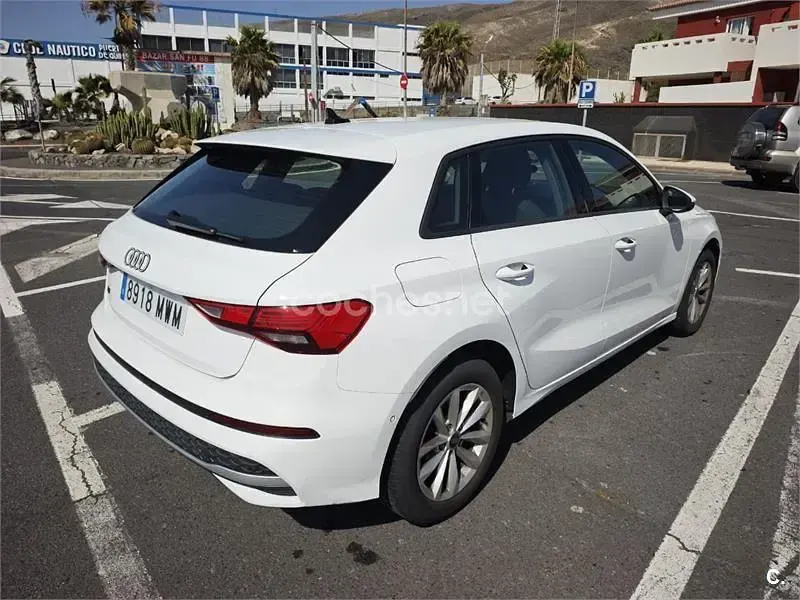 Usado Audi A3 Advanced Plus 116 CV (85 kW) 2024 Blanco Berlina