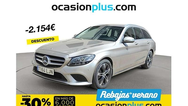 Plateado Usado 2020 Mercedes C200 Familiar | 21.546 € (Super precio) - Imagen 1/4