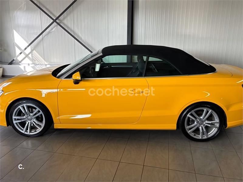 Usado Audi A3 Cabriolet S-line plus 150 CV (110 kW) 2016 Amarillo Descapotable