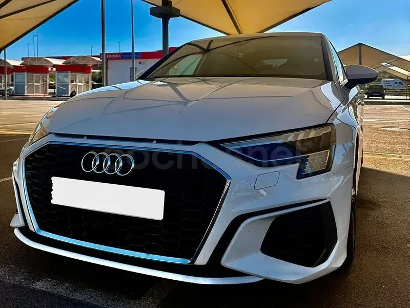Usado Audi A3 S-Line 150 CV (110 kW) 2022 Blanco Berlina