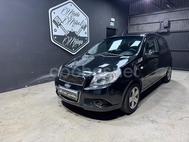 Usado Chevrolet Aveo LS 84 CV (61 kW) 2009 Negro Berlina