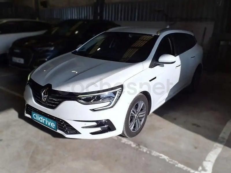 Usado Renault Mégane GrandTour Zen 115 CV (84 kW) 2021 Blanco Familiar