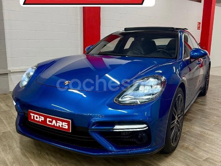 Azul Usado 2016 Porsche Panamera Turbo Berlina | 71.800 € - Imagen 1/4