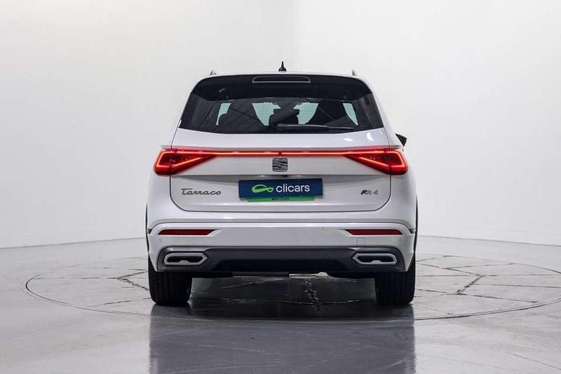 Usado Seat Tarraco 4Drive 200 CV (147 kW) 2021 Blanco SUV