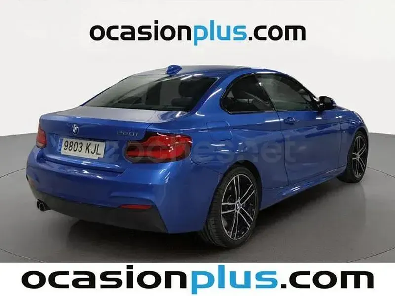 Usado BMW 220 184 CV (135 kW) 2018 Azul Coupe
