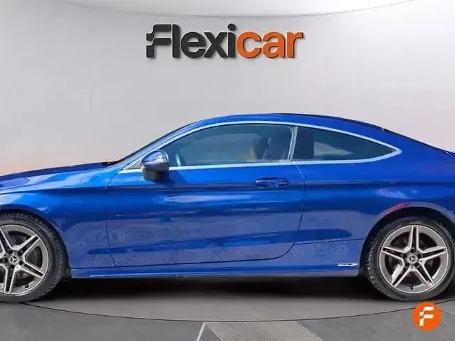 Usado Mercedes C220 194 CV (142 kW) 2019 Azul Coupe