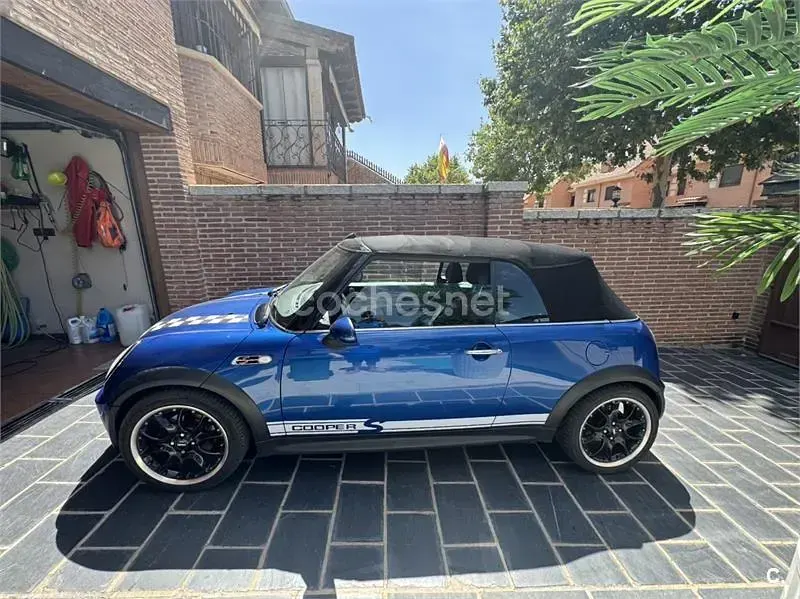 Usado Mini Cooper S Cabriolet 170 CV (125 kW) 2005 Azul Descapotable