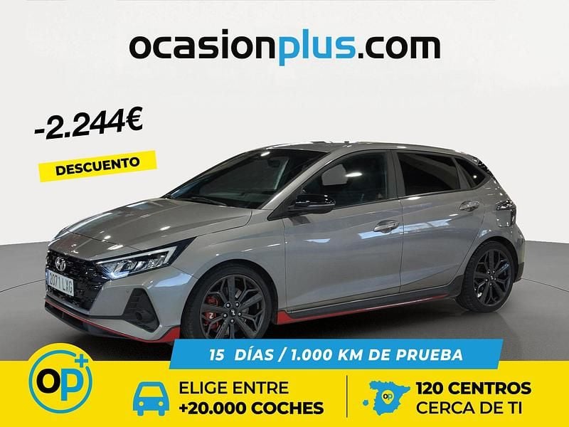 Gris Usado 2022 Hyundai i20 | 24.190 € (Un poco caro) - Imagen 1/4