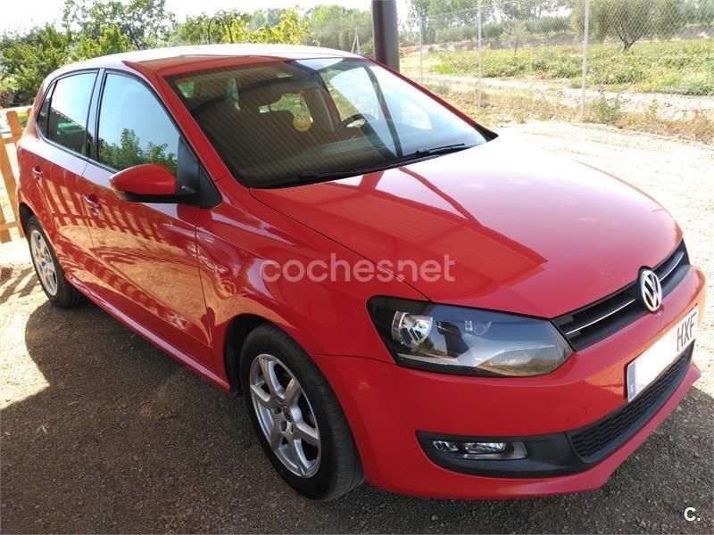 Rojo Usado 2011 VW Polo Advance Berlina | 4150 € (Super precio) - Imagen 1/4