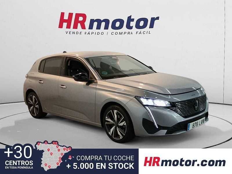 Gris Usado 2022 Peugeot 308 Allure Utilitario | 18.990 € (Caro) - Imagen 1/4