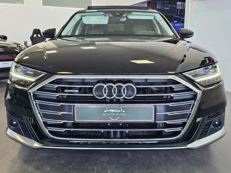 Usado Audi A8 S-Line 286 CV (210 kW) 2019 Negro Berlina