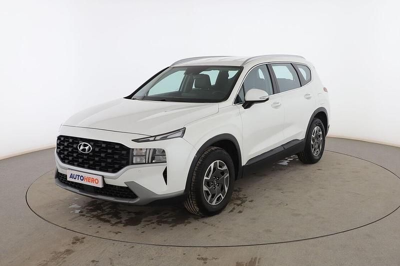 Blanco Usado 2021 Hyundai Santa Fe SUV | 31.199 € (Un poco caro) - Imagen 1/3