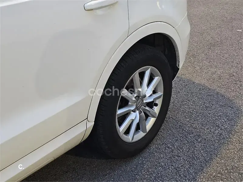 Usado Audi Q3 Ambiente 140 CV (102 kW) 2013 Blanco SUV