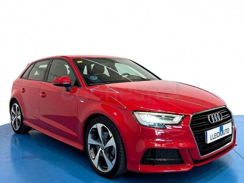 Usado Audi A3 S-Line 150 CV (110 kW) 2016 Rojo Berlina