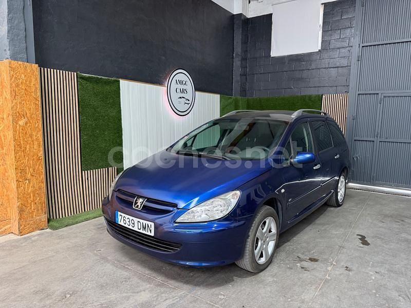 Azul Usado 2005 Peugeot 307 Familiar | 2600 € (Precio justo) - Imagen 1/4