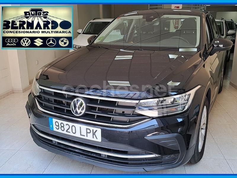 Negro Usado 2021 VW Tiguan SUV | 24.900 € (Precio justo) - Imagen 1/4