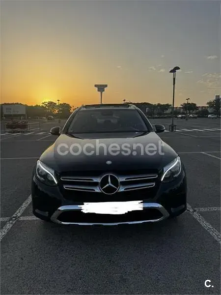 Usado Mercedes GLC220 Exclusive 170 CV (125 kW) 2016 Negro SUV