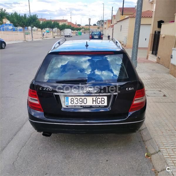 Negro Usado 2011 Mercedes C220 Avantgarde Familiar | 9300 € (Precio justo) - Imagen 1/4