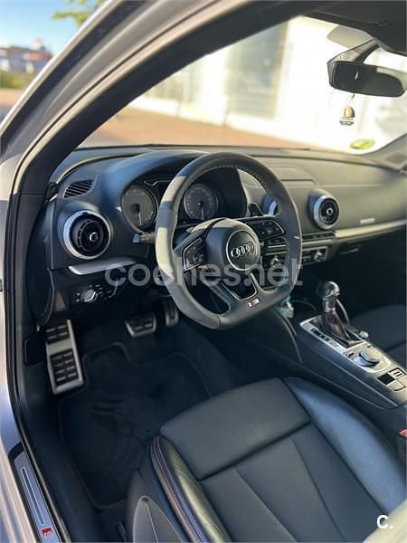 Usado Audi S3 300 CV (220 kW) 2014 Gris / plata Berlina