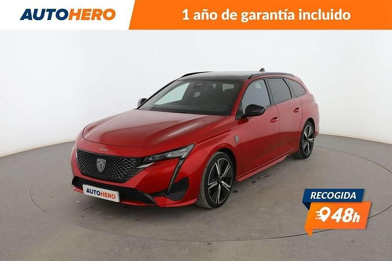 Rojo Usado 2022 Peugeot 308 GT Familiar | 18.951 € (Buen precio) - Imagen 1/3