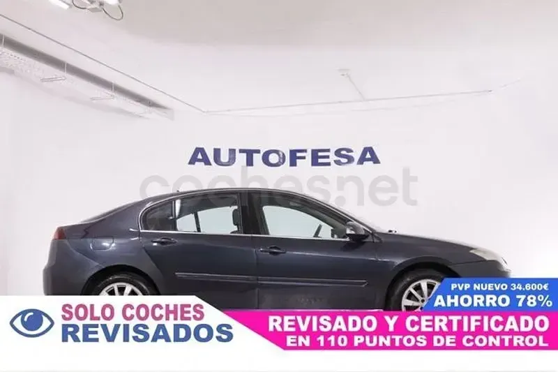 Usado Renault Laguna III Dynamique 130 CV (95 kW) 2013 Gris / plata Berlina