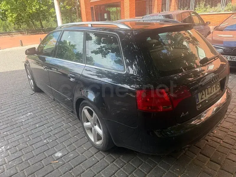 Usado Audi A4 S-Line 170 CV (125 kW) 2006 Negro Familiar