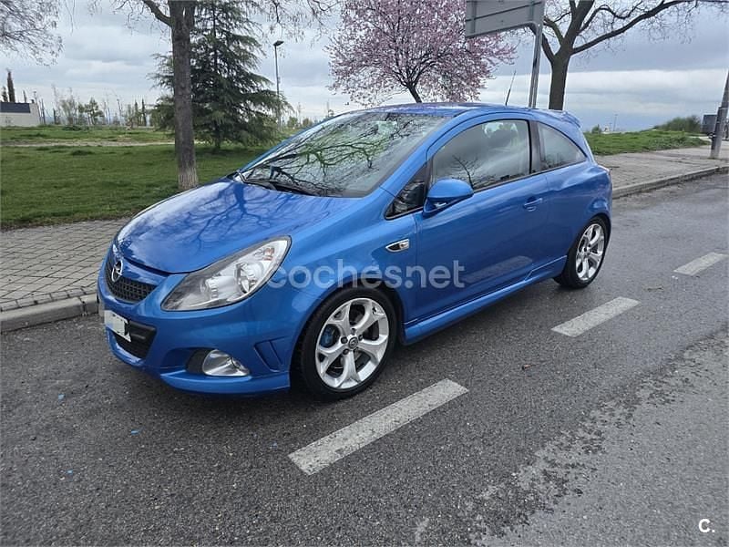 Usado Opel Corsa OPC 192 CV (141 kW) 2007 Azul Utilitario