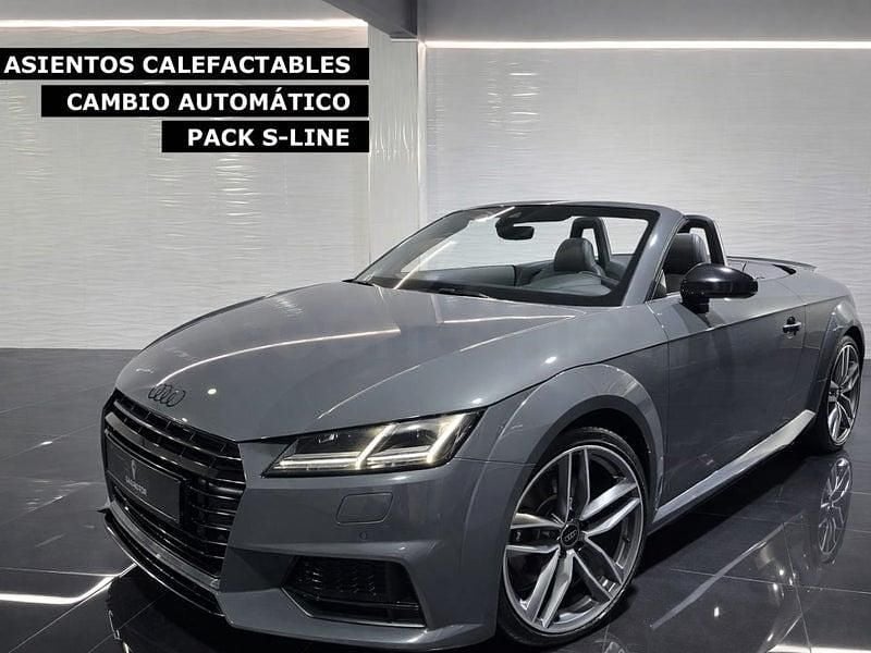 Usado Audi TT Roadster S-Line 180 CV (132 kW) 2016 Gris / plata Descapotable