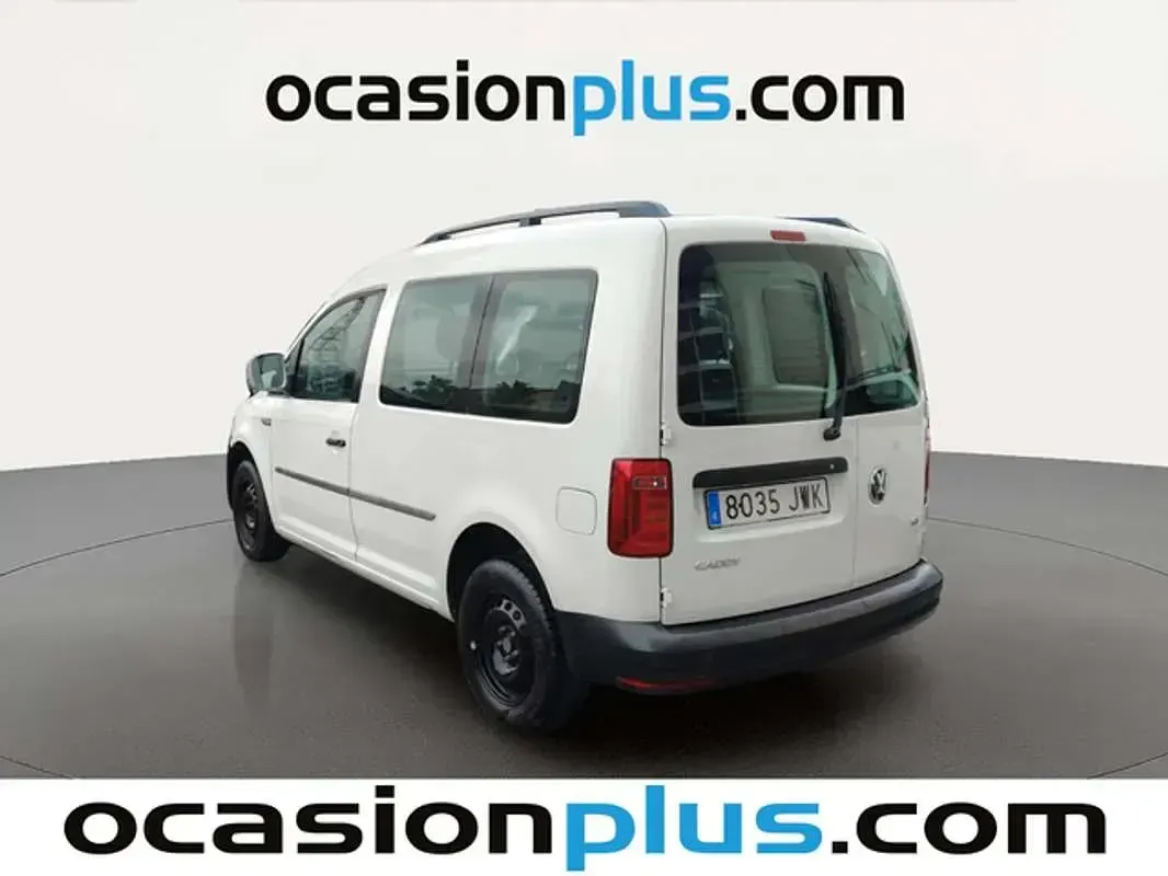 Usado VW Caddy 102 CV (75 kW) 2017 Blanco Monovolumen