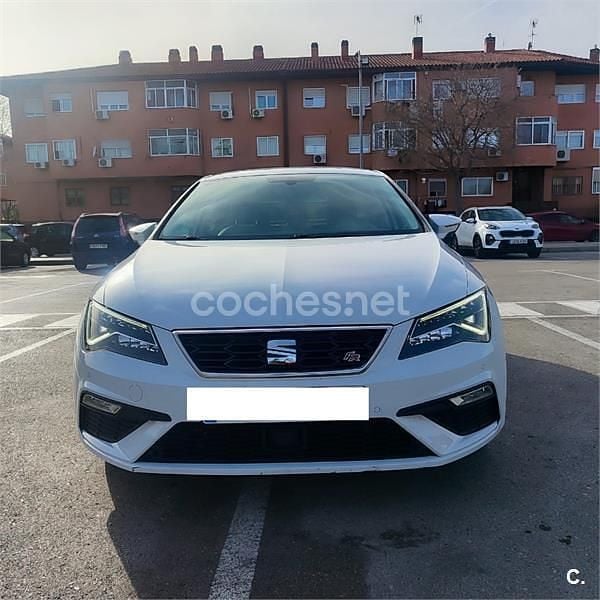 Usado Seat Leon FR 150 CV (110 kW) 2018 Blanco Berlina