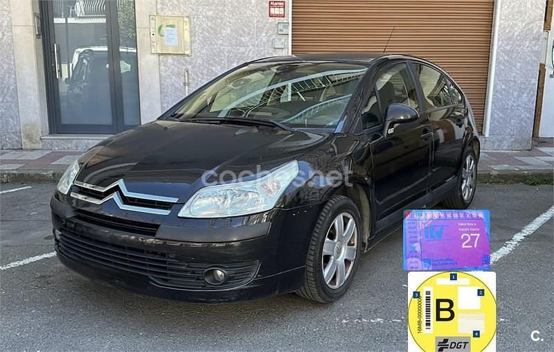 Brugt Citroën C4 92 HK (67 kW) 2007 Sort Sedan