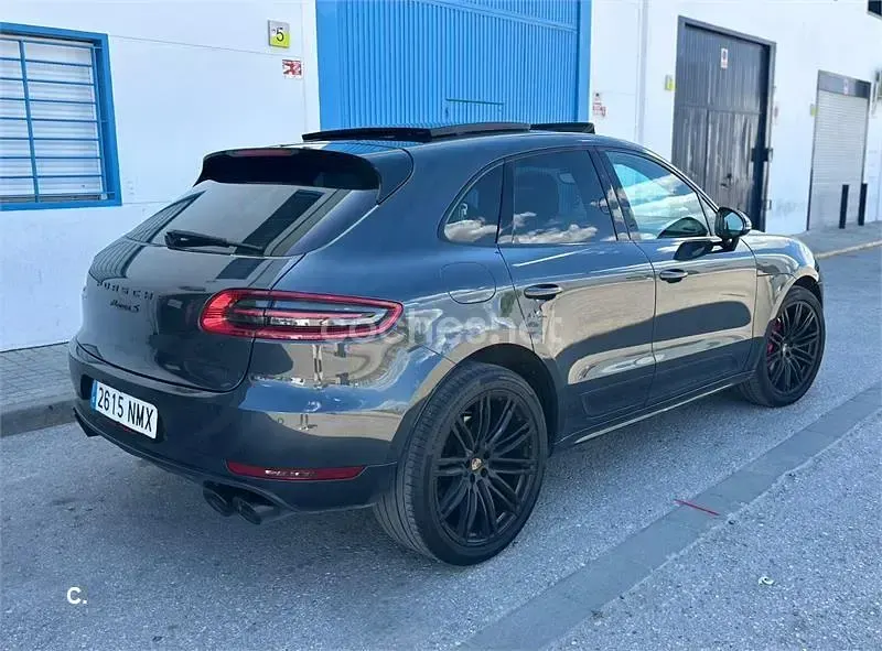 Usado Porsche Macan S 258 CV (189 kW) 2016 Gris / plata SUV